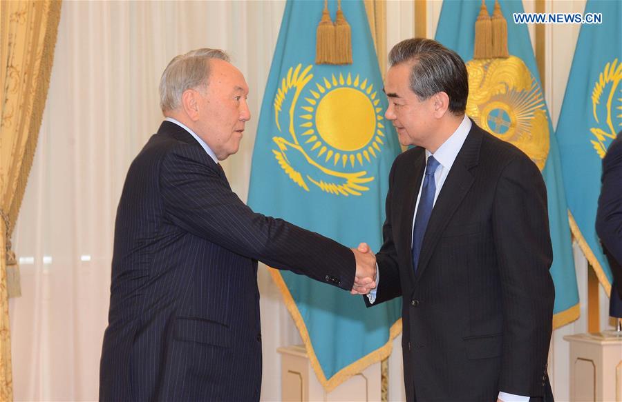 KAZAKHSTAN-ASTANA-WANG YI-VISIT