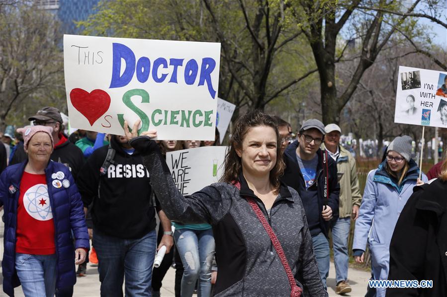 U.S.-CHICAGO-MARCH FOR SCIENCE