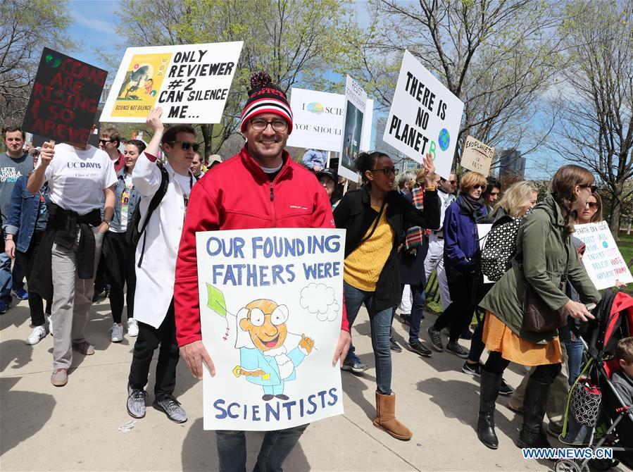 U.S.-CHICAGO-MARCH FOR SCIENCE