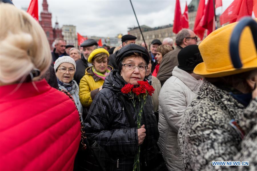 RUSSIA-MOSCOW-LENIN-ANNIVERSARY