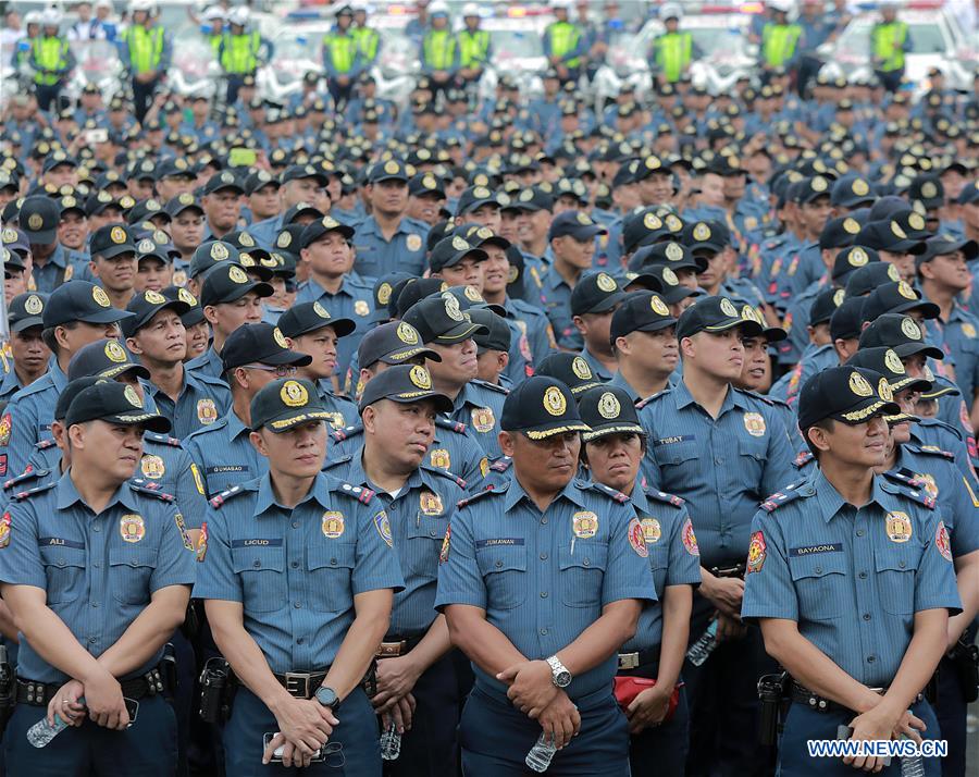 PHILIPPINES-MANILA-ASEAN SUMMIT-SECURITY FORCES-SEND-OFF CEREMONY