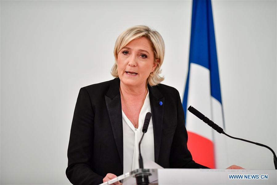 FRANCE-PARIS-PRESIDENTIAL ELECTION-FIRST ROUND-LE PEN