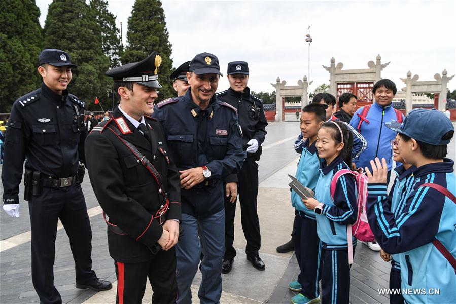 CHINA-ITALY-POLICE-JOINT PATROL (CN)