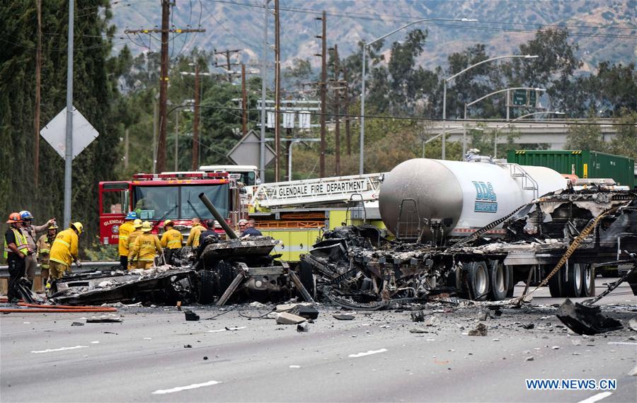 U.S.-LOS ANGELES-ACCIDENT