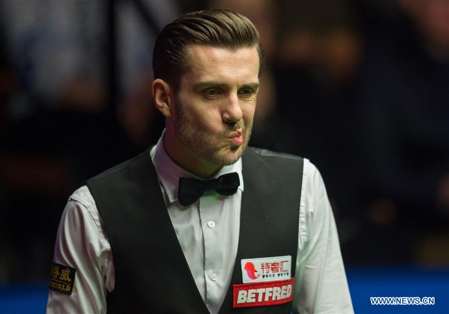 (SP)BRITAIN-SHEFFIELD-SNOOKER-WORLD CHAMPIONSHIP-SEMIFINAL-DING VS SELBY