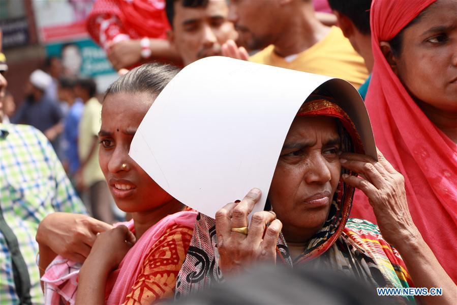 BANGLADESH-DHAKA-GARMENT-WORKERS-DEMONSTRATIONS