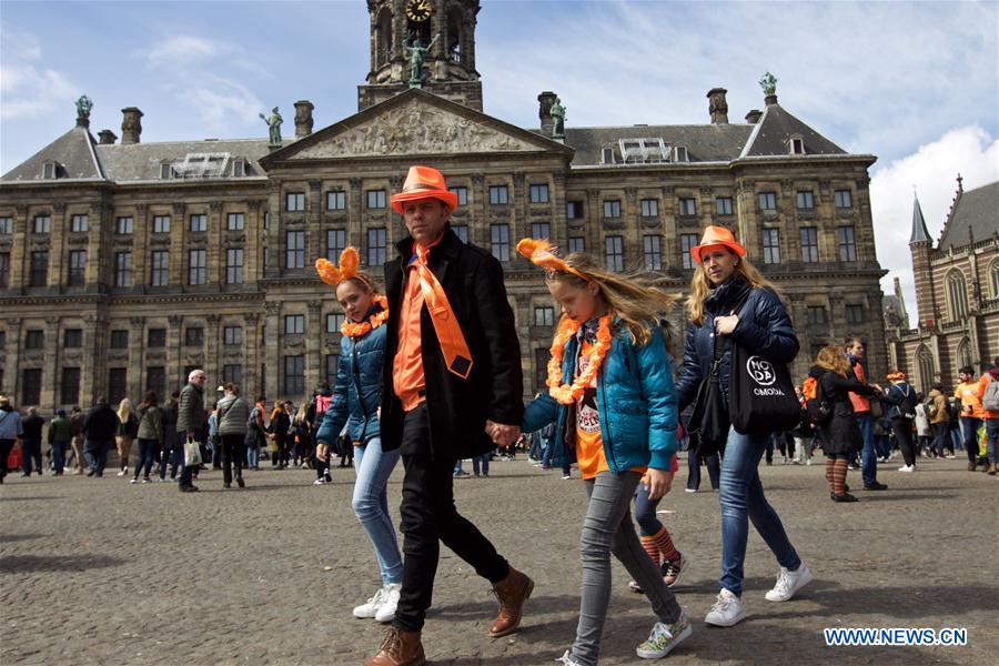NETHERLANDS-AMSTERDAM-KING'S DAY