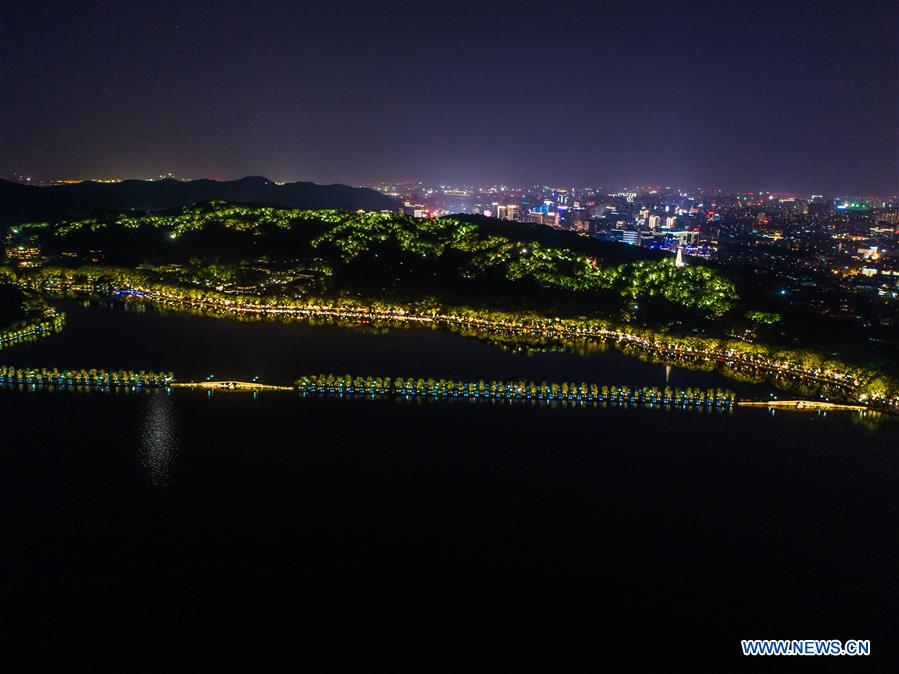 CHINA-HANGZHOU-WEST LAKE-NIGHT VIEW (CN)