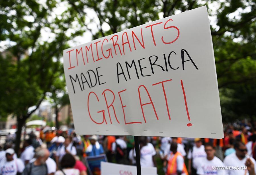 U.S.-WASHINGTON D.C.-IMMIGRANTS AND WORKERS MARCH