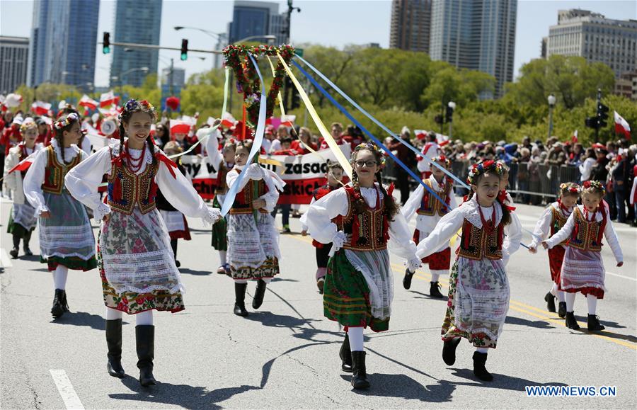 US-CHICAGO-PARADE-POLISH CONSTITUTION DAY