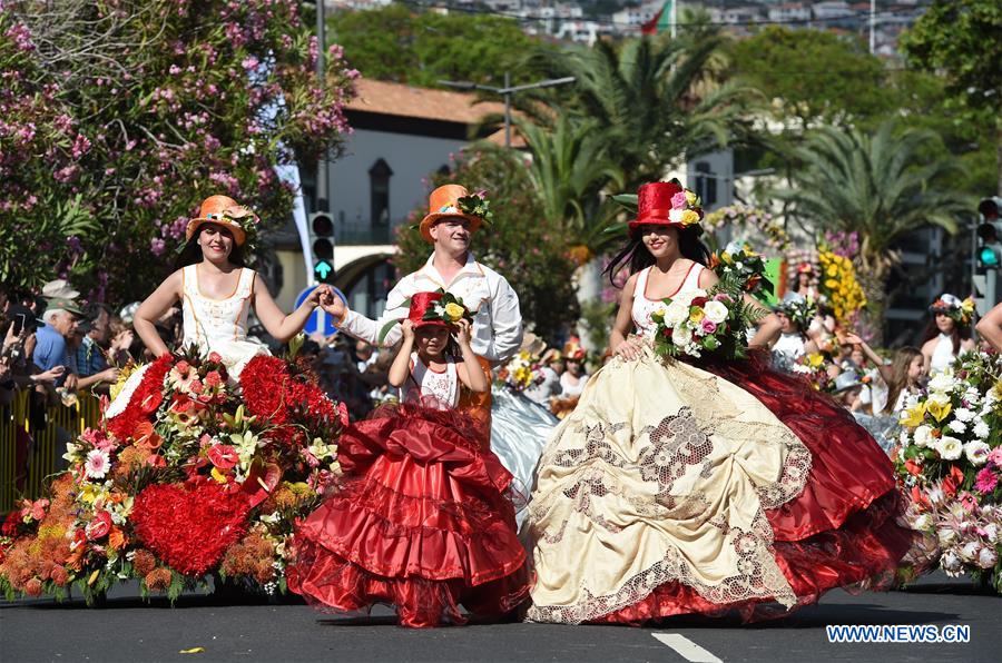 PORTUGAL-FUNCHAL-FLOWER FESTIVAL-PARADE