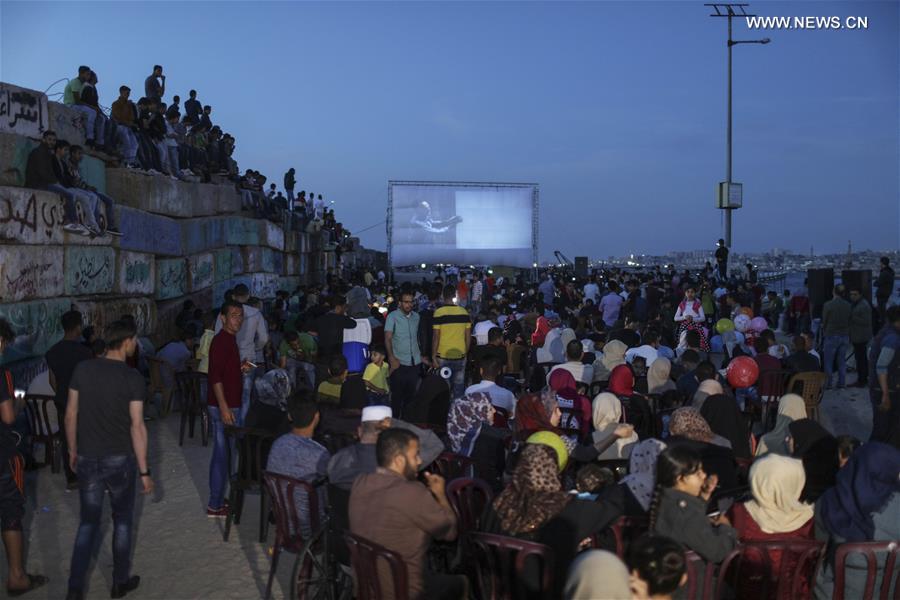 MIDEAST-GAZA-FILM FESTIVAL