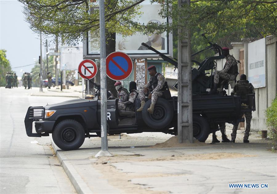 COTE D'IVOIRE-ABIDJAN-MUTINYING SOLDIERS-PROTEST