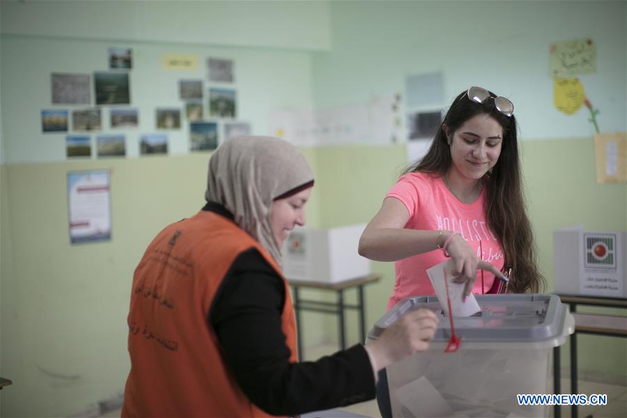 MIDEAST-WEST BANK-RAMALLAH-LOCAL ELECTIONS