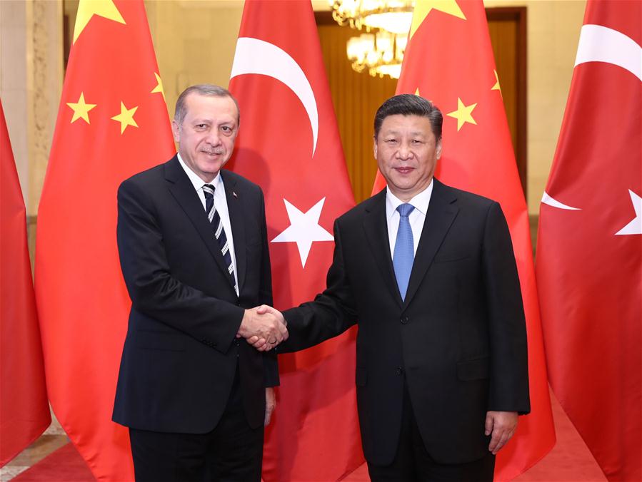 (BRF)CHINA-XI JINPING-TURKISH PRESIDENT-TALKS (CN)