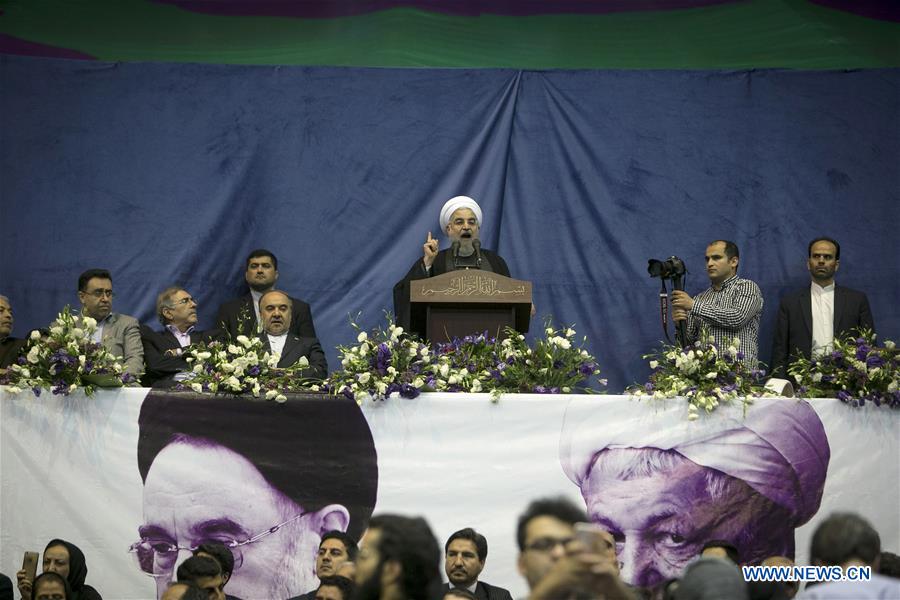 IRAN-TEHRAN-PRESIDENT-ELECTION CAMPAIGN