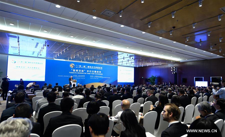(BRF)CHINA-BEIJING-BELT AND ROAD FORUM-THEMATIC SESSIONS(CN)
