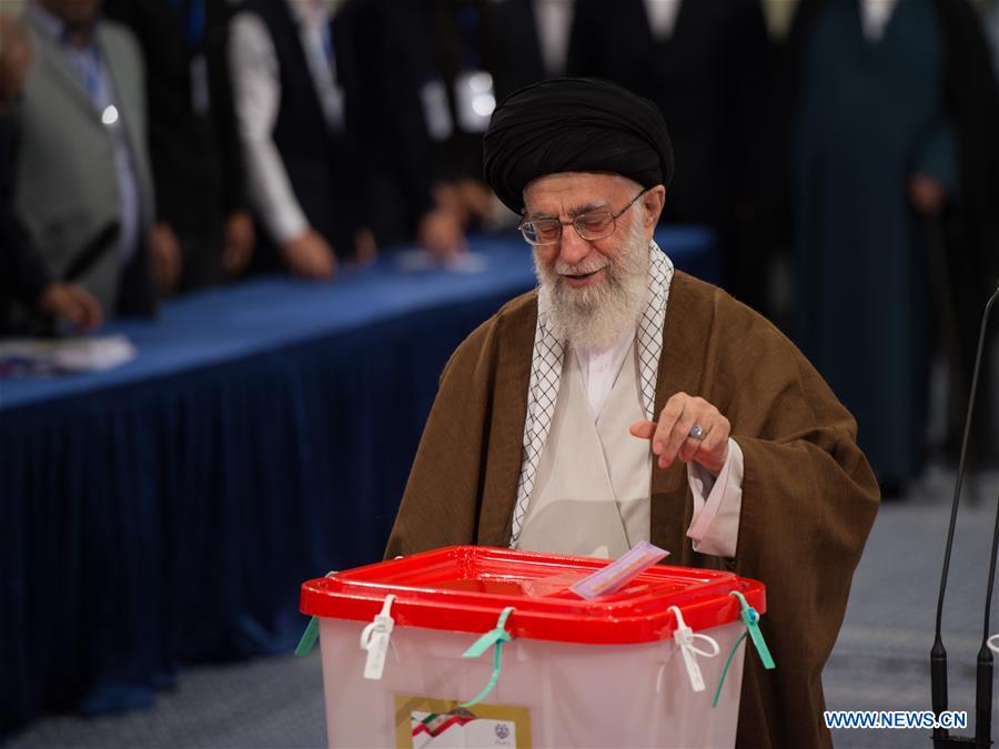 IRAN-TEHRAN-PRESIDENTIAL ELECTION-SUPREME LEADER