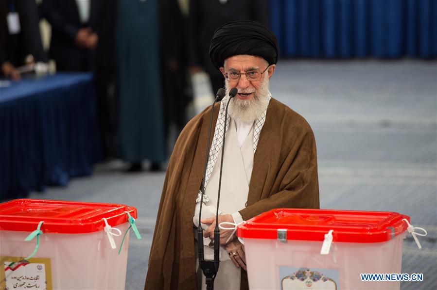IRAN-TEHRAN-PRESIDENTIAL ELECTION-SUPREME LEADER