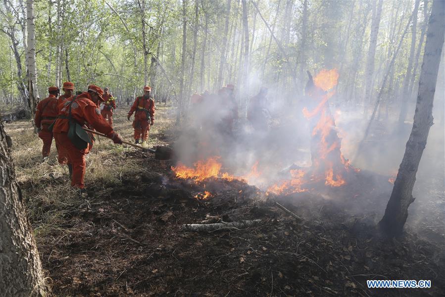 #CHINA-INNER MONGOLIA-FOREST FIRE (CN) 