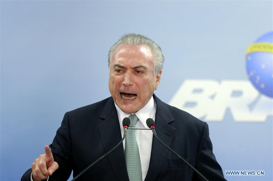 BRAZIL-BRASILIA-PRESIDENT-RESIGNATION-REFUSAL