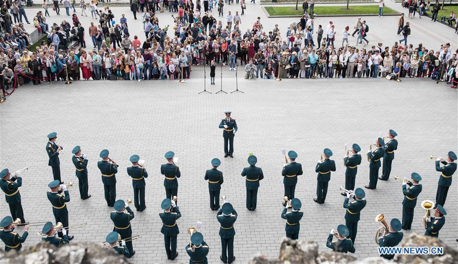 RUSSIA-MOSCOW-MILITARY BAND-CONCERT