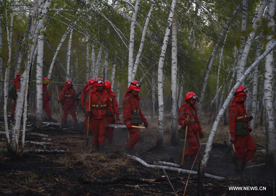 CHINA-INNER MONGOLIA-HULUNBUIR-FOREST FIRE (CN)
