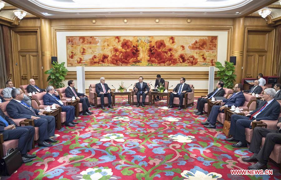 CHINA-BEIJING-YANG JIECHI-ARAB STATES-DELEGATIONS-MEETING (CN)