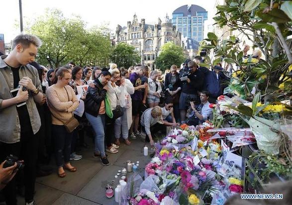 BRITAIN-MANCHESTER-TERROR ATTACK-MOURNING