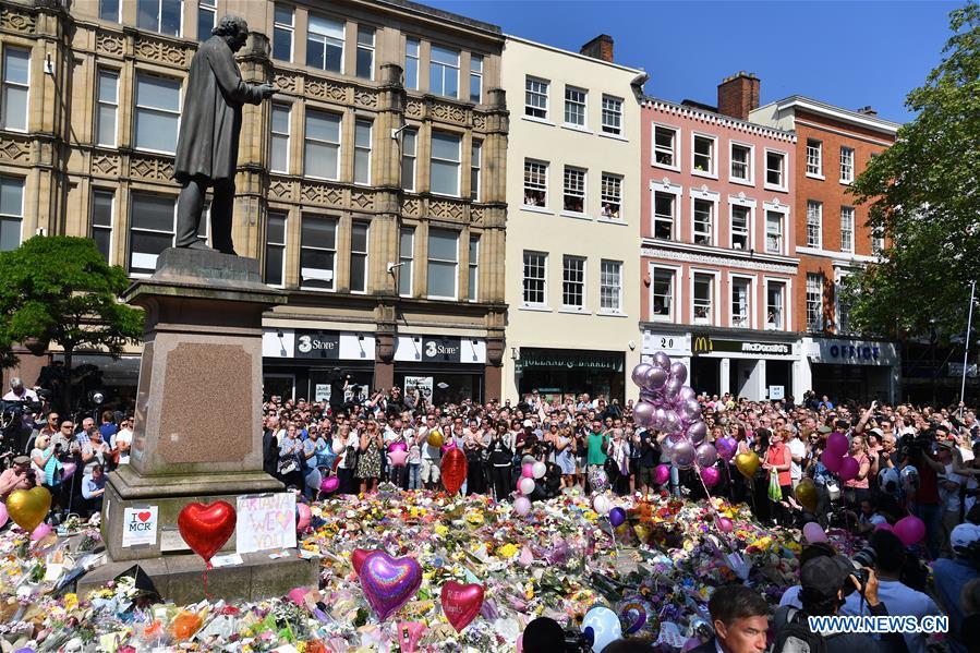 BRITAIN-MANCHESTER-TERROR ATTACK-NATIONAL MINUTE'S SILENCE