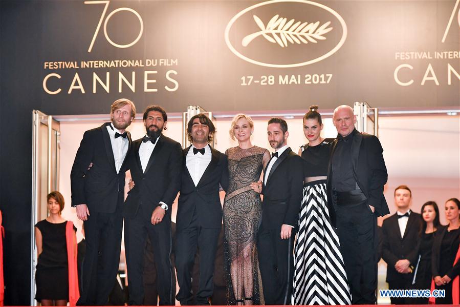 FRANCE-CANNES-70TH CANNES FILM FESTIVAL-IN COMPETITION-IN THE FADE-RED CARPET
