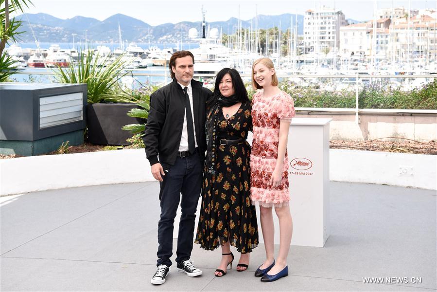 FRANCE-CANNES-70TH CANNES FILM FESTIVAL-IN COMPETITION-YOU WERE NEVER REALLY HERE-PHOTOCALL
