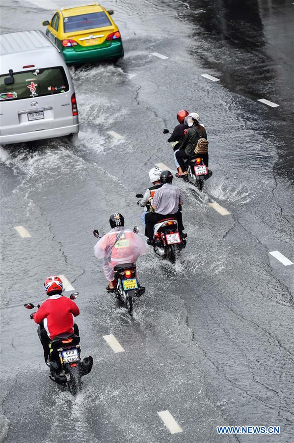 Successive downpours hit Bangkok