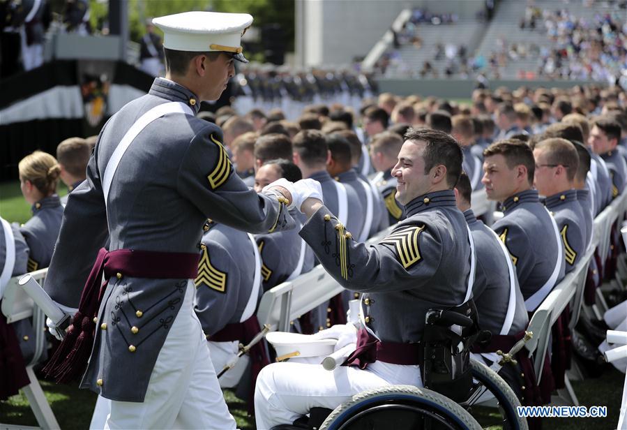 U.S.-NEW YORK-WEST POINT-U.S. MILITARY ACADEMY-COMMENCEMENT