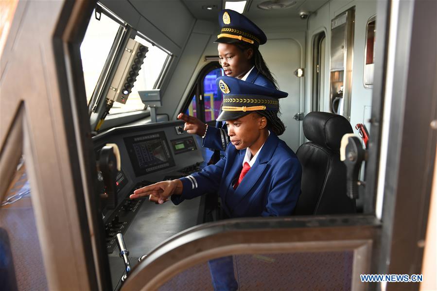 KENYA-NAIROBI-MOMBASA-RAILWAY-FEMALE TRAIN DRIVERS