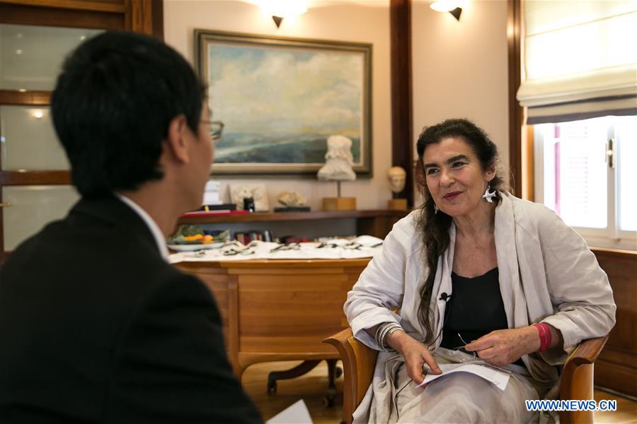 GREECE-ATHENS-CULTURE MINISTER-XINHUA-INTERVIEW