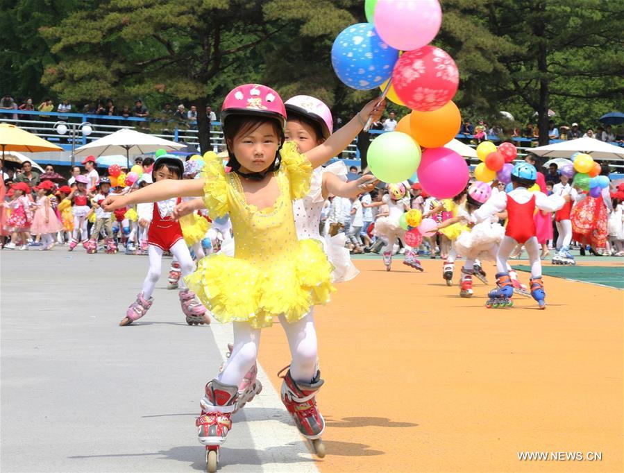 DPRK-PYONGYANG-CHILDREN'S DAY