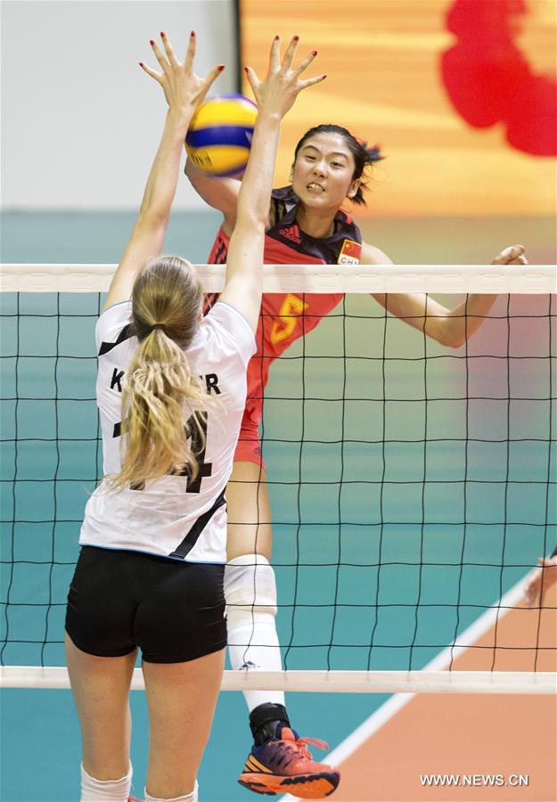 (SP)SWITZERLAND-MONTREUX-VOLLEYBALL-MASTERS-CHN VS SUI