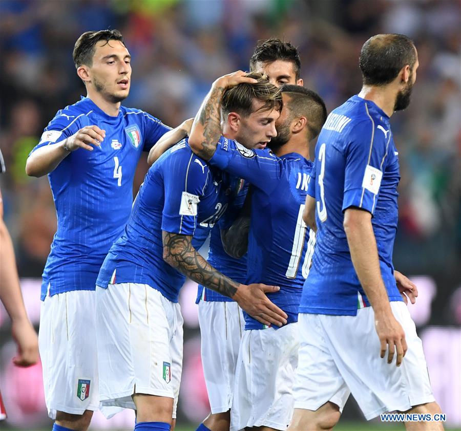 (SP)ITALY-UDINE-FOOTBALL-FIFA WORLD CUP QUALIFIER-ITALY VS LIECHTENSTEIN