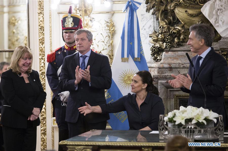 ARGENTINA-BUENOS AIRES-FOREIGN MINISTER-SWEARING-IN CEREMONY