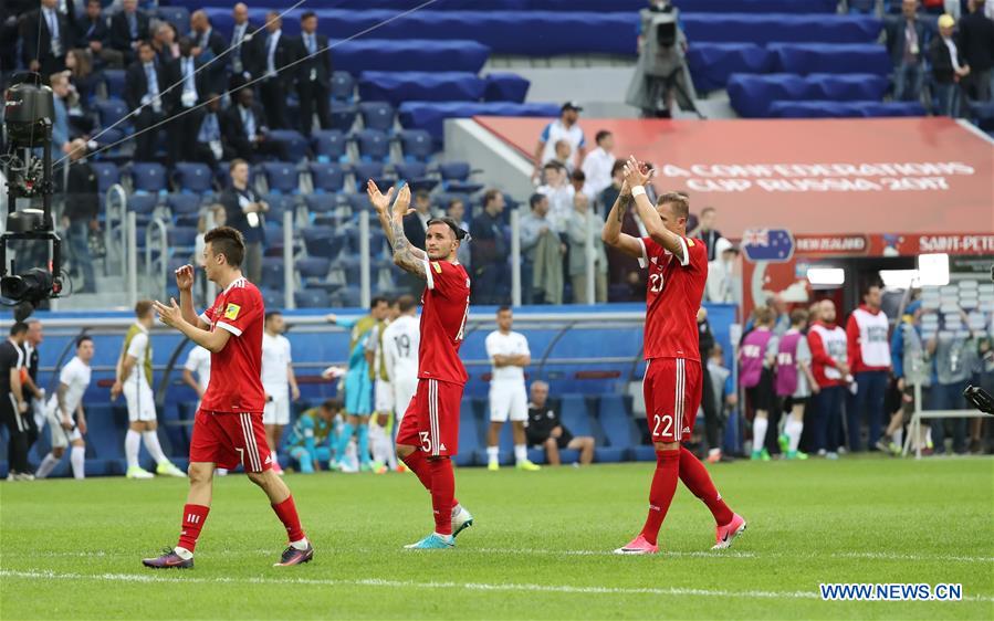 (SP)RUSSIA-ST. PETERSBURG-2017 FIFA CONFEDERATIONS CUP-RUS VS NZL