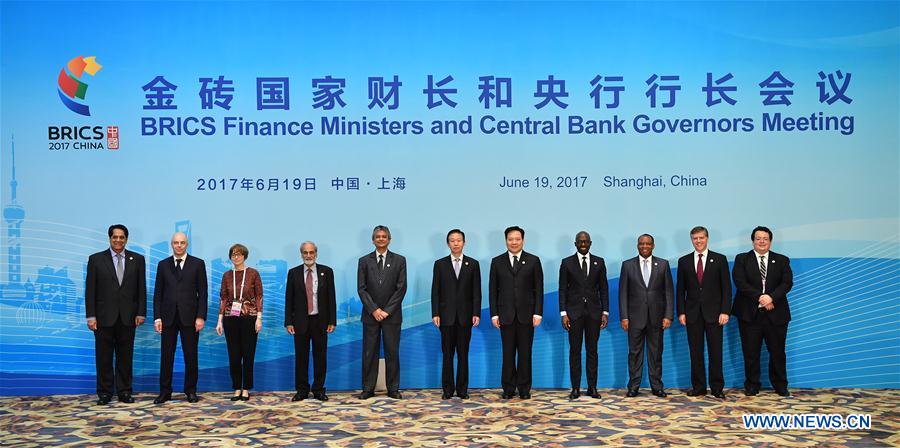 CHINA-SHANGHAI-BRICS-FINANCE OFFCIALS-MEETING (CN)
