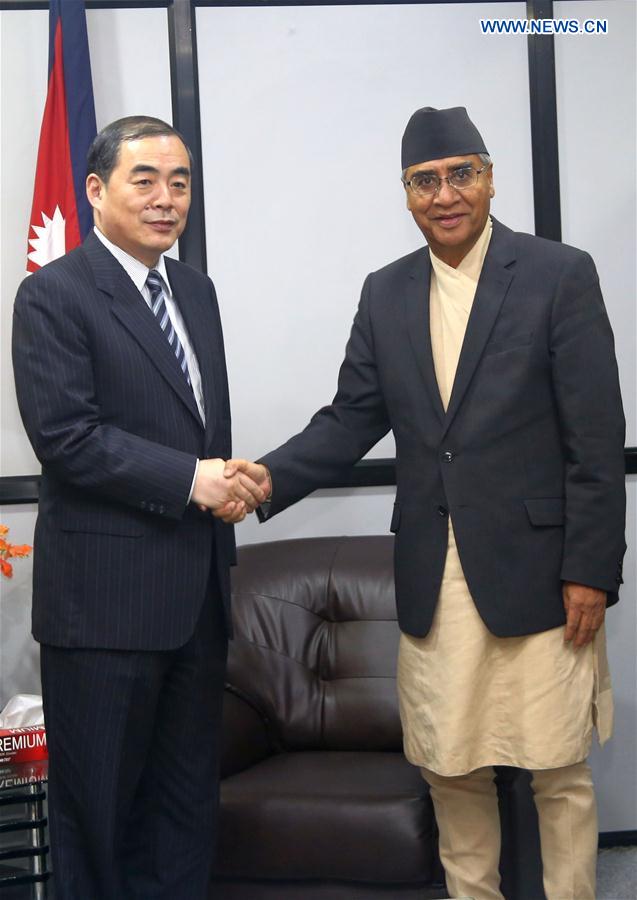 NEPAL-KATHMANDU-CHINESE OFFICIAL-MEETING