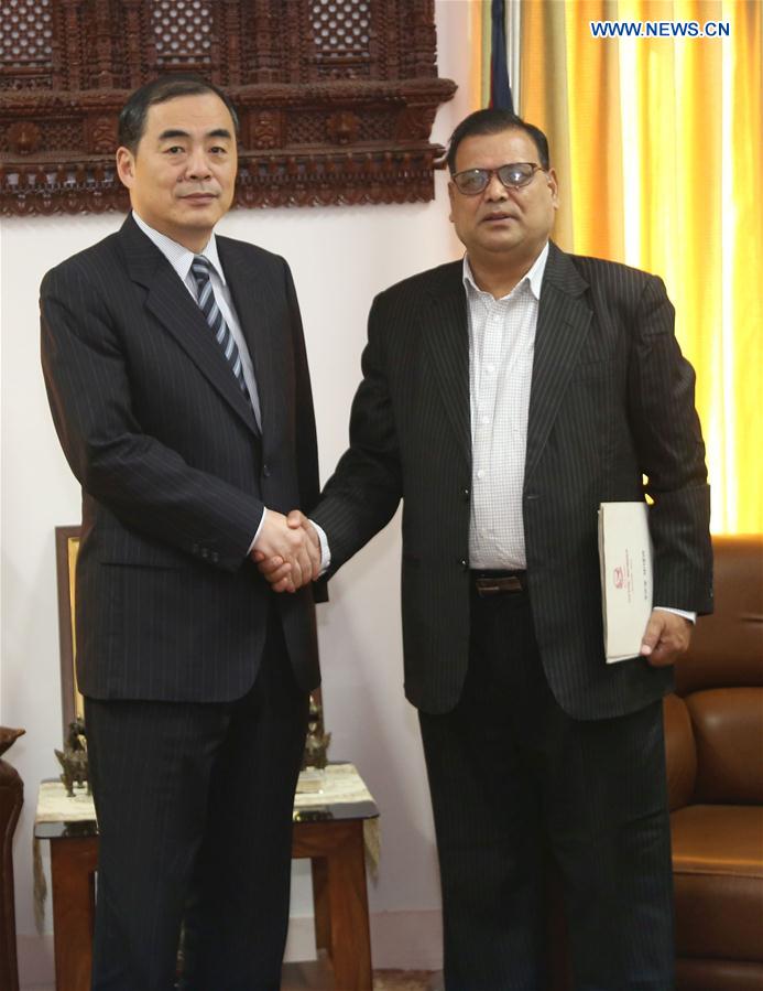 NEPAL-KATHMANDU-CHINESE OFFICIAL-MEETING