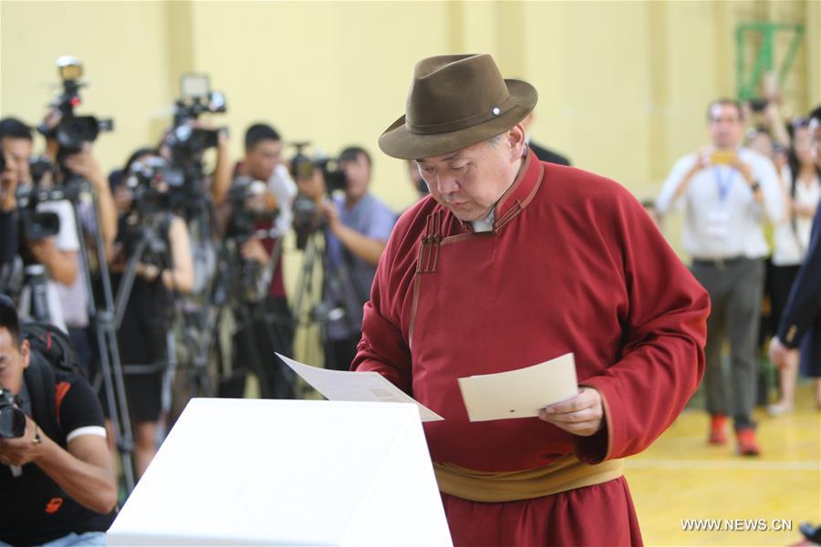 MONGOLIA-ULAN BATOR-PRESIDENTIAL ELECTIONS