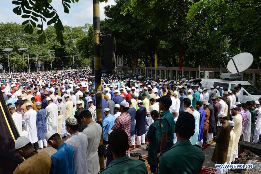 BANGLADESH-DHAKA-MUSLIM-EID AL-FITR-PRAYER