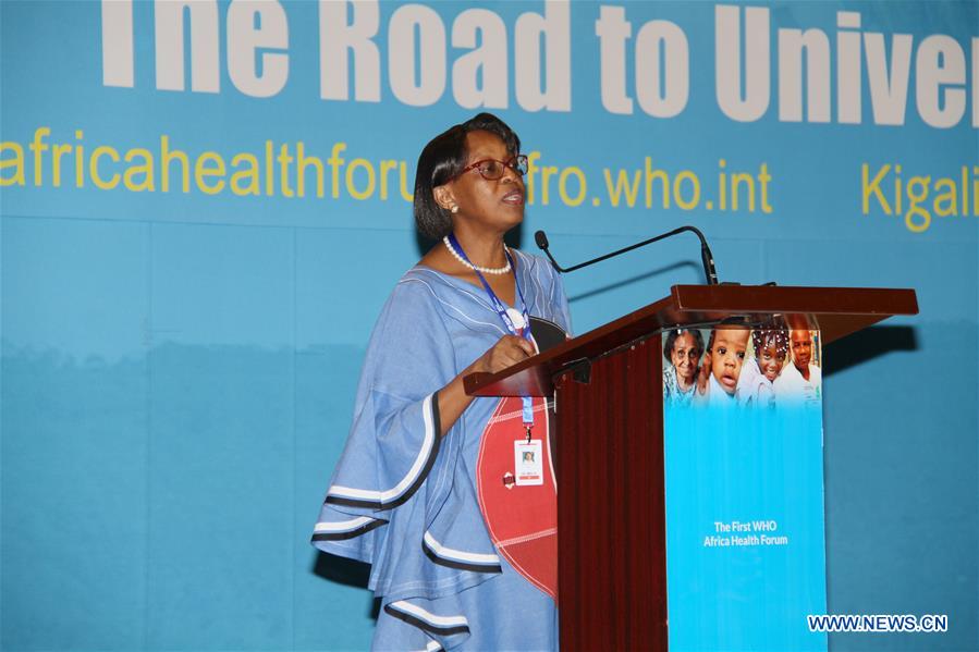 RWANDA-KIGALI-WHO-FIRST AFRICA HEALTH FORUM