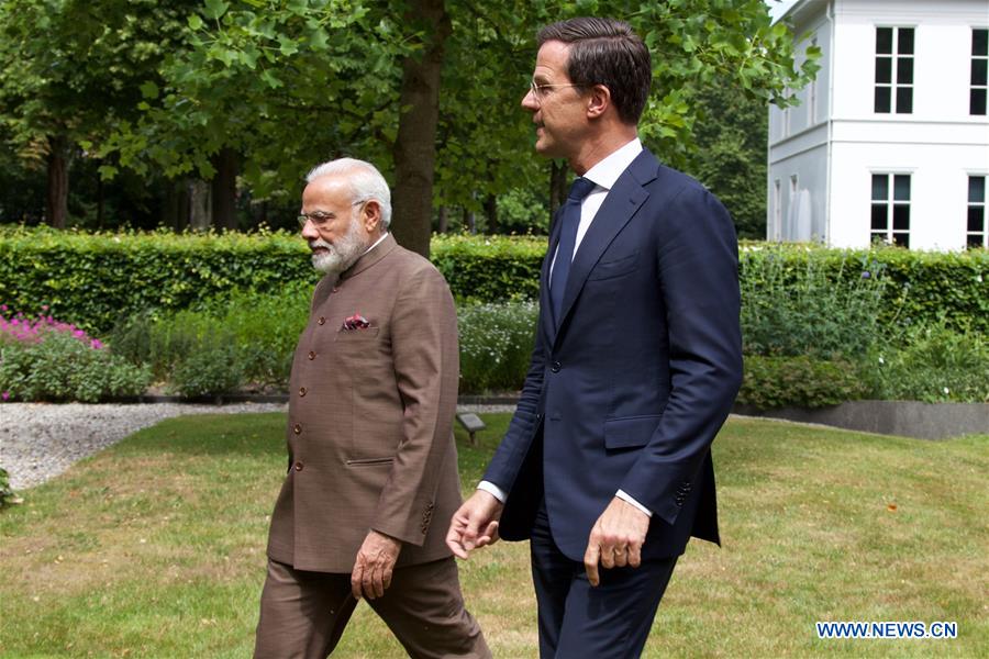 THE NETHERLANDS-THE HAGUE-INDIA-RUTTE-MODI-MEETING