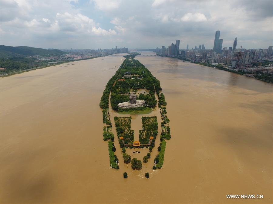 CHINA-HUNAN-XIANGJIANG RIVER-WATER LEVEL (CN)
