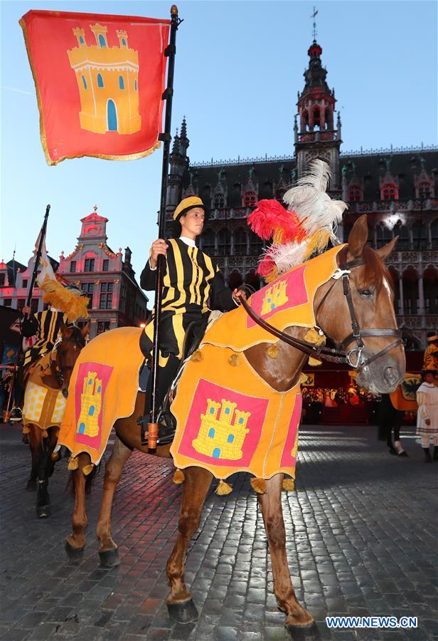 BELGIUM-BRUSSELS-OMMEGANG-PAGEANT